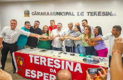 Líderes do PCdoB anunciam apoio ao pré-candidato Fábio Novo a prefeito de Teresina
